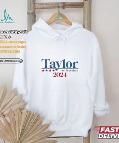 Sharon Osbourne Wearing Taylor For President 2024 shirt