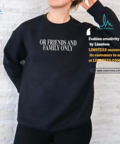 Shawn Mendes Wearing Or Friends And Family Only shirt