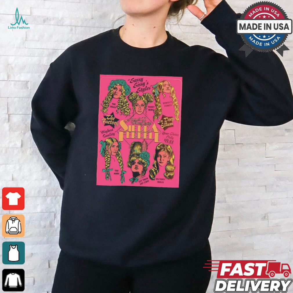 Sierra Ferrell August 23, 2024 In Dallas, TX Tour Poster Shirt Sierra Ferrell August 23, 2024 In Dallas, TX Tour Poster Shirt