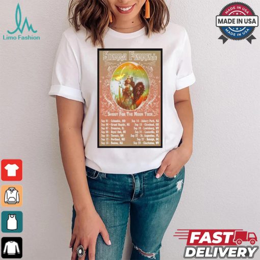 Sierra Ferrell Shoot For The Moon Tour 2024 Limited Edition Poster T Shirt
