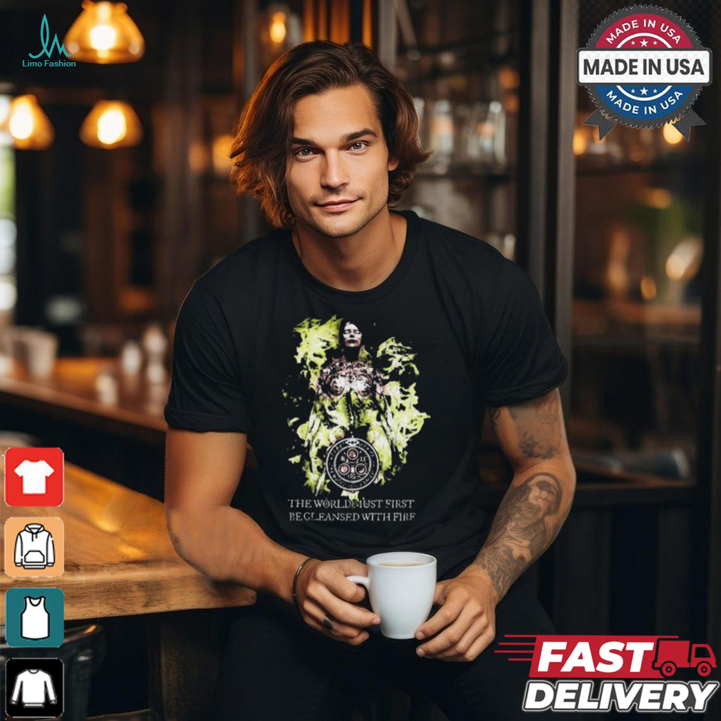 Silent Hill 3 The World Must First Be Cleaned With Fire Shirt Silent Hill 3 The World Must First Be Cleaned With Fire Shirt