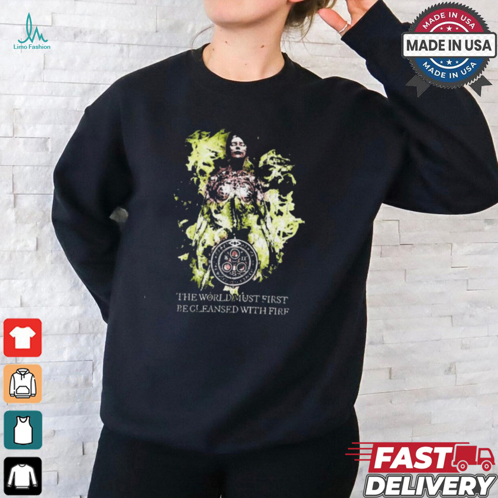 Silent Hill 3 The World Must First Be Cleaned With Fire Shirt Silent Hill 3 The World Must First Be Cleaned With Fire Shirt