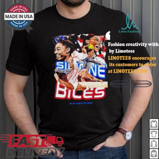 Simone Biles Bootleg Play Nice Studio shirt