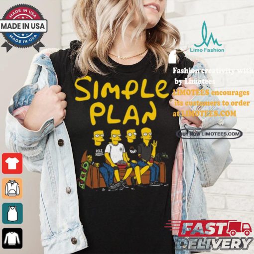 Simple Plan Simple Plan Tour Shirt, North American Tour August 13 2024 Shirt