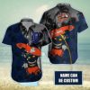 Tropical Retreat Detroit Tigers Hawaiian Shirt