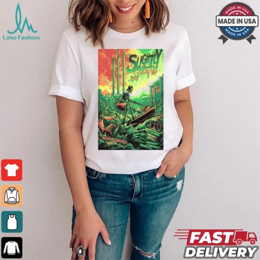 Slightly stoopid at talking stick resort on august 25 2024 show poster shirt