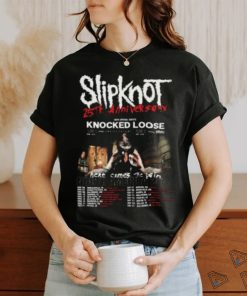 Slipknot 25th Anniversary Tour Shirt