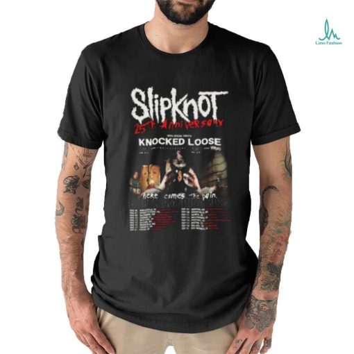 Slipknot 25th Anniversary Tour Shirt