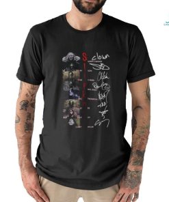 Slipknot 25th Anniversary Tour Shirts