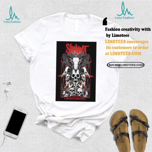 Slipknot The Pavilion At Star Lake In Burgettstown PA Aug 7 2024 Poster shirt