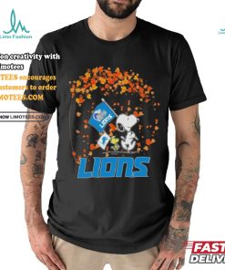 Snoopy Detroit Lions Fall Shirt