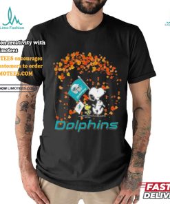 Snoopy Dolphins Fall Shirt