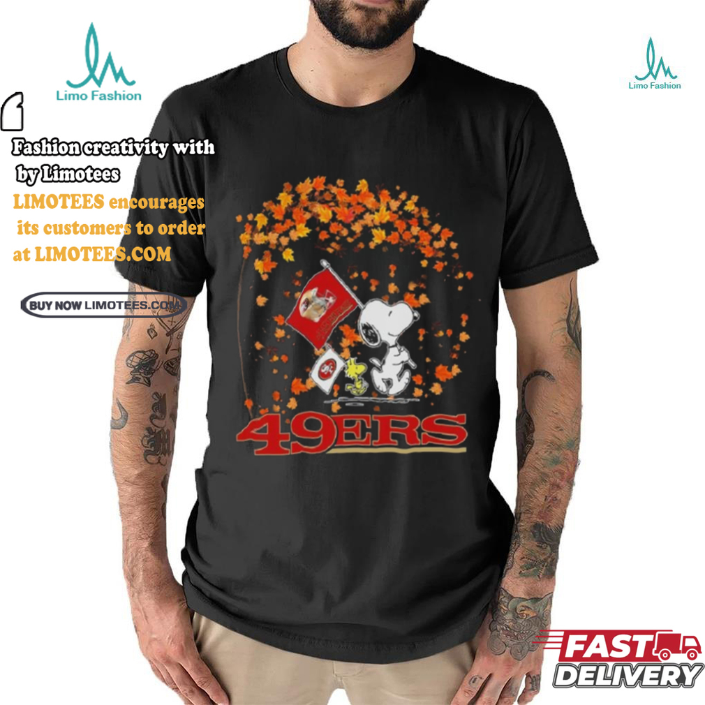 Snoopy Francisco 49ers Fall Shirt Snoopy Francisco 49ers Fall Shirt