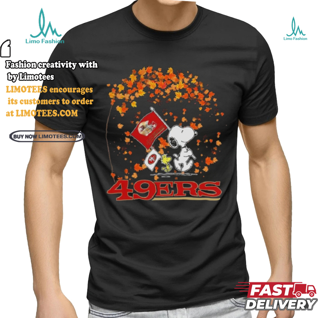 Snoopy Francisco 49ers Fall Shirt Snoopy Francisco 49ers Fall Shirt
