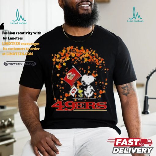 Snoopy Francisco 49ers Fall Shirt