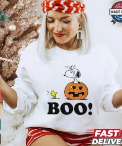 Snoopy Halloween Boo Raglan Baseball shirt