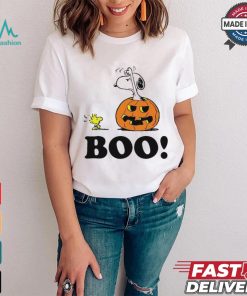 Snoopy Halloween Boo Raglan Baseball shirt