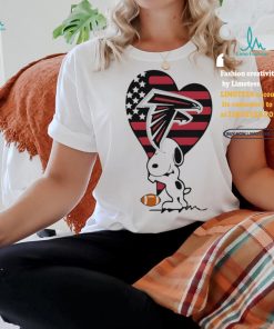 Snoopy Hug Atlanta Falcons Heart Shirt