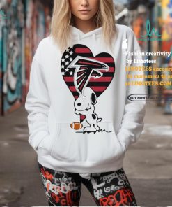 Snoopy Hug Atlanta Falcons Heart Shirt