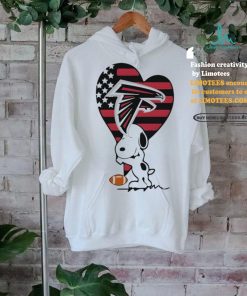 Snoopy Hug Atlanta Falcons Heart Shirt