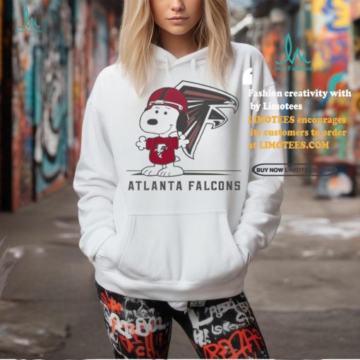 Snoopy Player Atlanta Falcons Logo Shirt