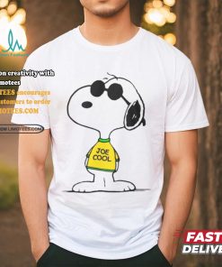 Snoopy t shirt Joe cool shirt