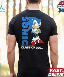 Sonic The Hedgehog Class Of 1991 Shirt