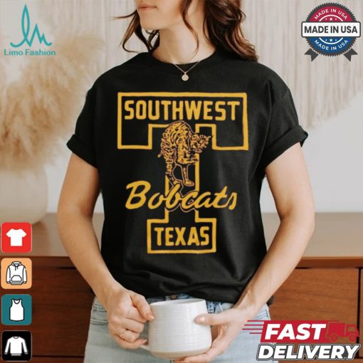 Southwest Texas Bobcats T shirts