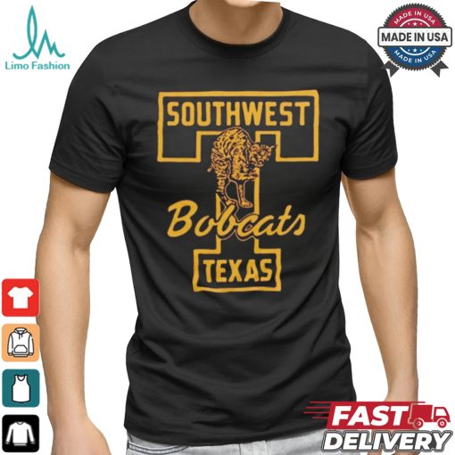 Southwest Texas Bobcats T shirts
