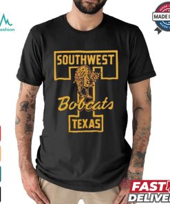 Southwest Texas Bobcats T shirts