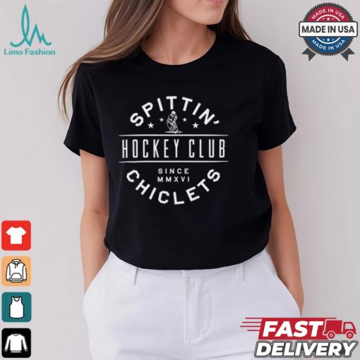 Spittin Chiclets Hockey Helmet Shirt