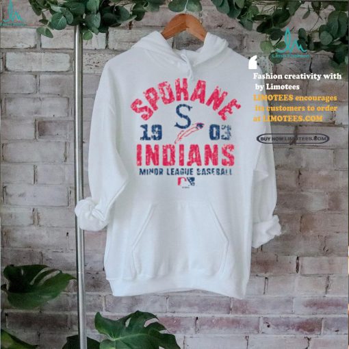 Spokane Indians Heather Oatmeal Issues T Shirt