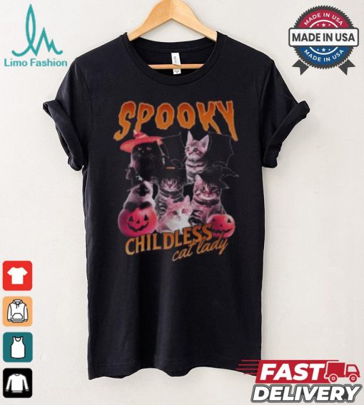 Spooky Childless Cat Lady Shirt