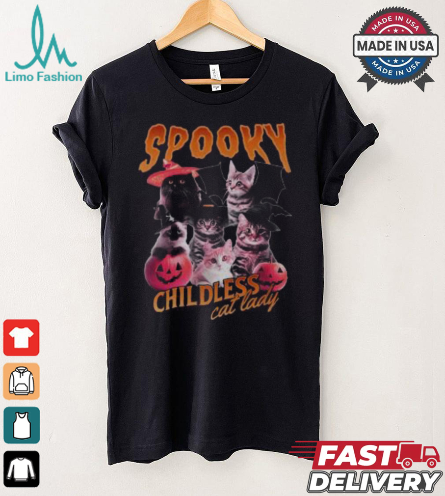 Spooky Childless Cat Lady Shirt Spooky Childless Cat Lady Shirt