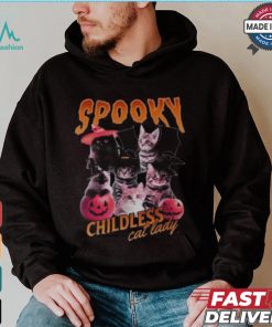 Spooky Childless Cat Lady Shirt