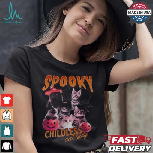 Spooky Childless Cat Lady Shirt