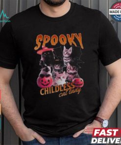Spooky Childless Cat Lady Shirt