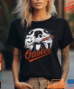 Spooky Orioles Jack Skellington Player Shirt