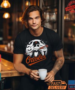 Spooky Orioles Jack Skellington Player Shirt