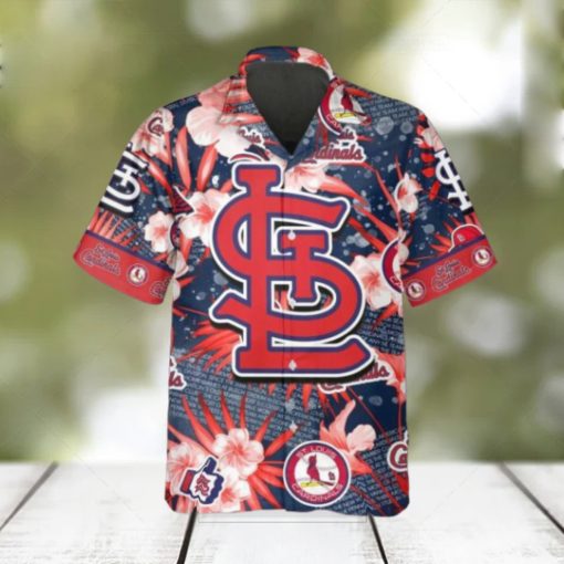 St. Louis Cardinals Hawaiian Shirt, Hawaiian Shirt MLB Gift For Fans