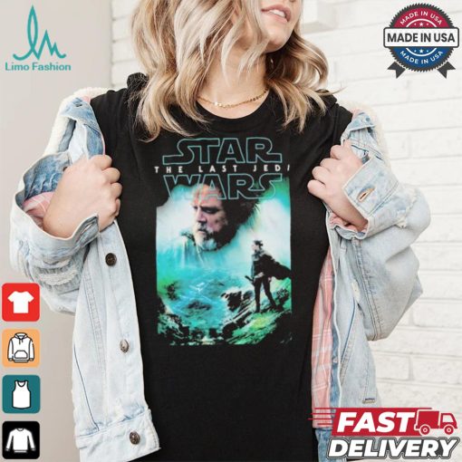 Star Wars Ahch To Composite The Last Jedi T shirt