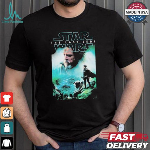 Star Wars Ahch To Composite The Last Jedi T shirt