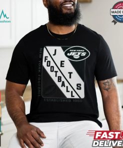 Starter Green New York Jets Shield T Shirt