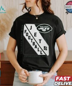 Starter Green New York Jets Shield T Shirt