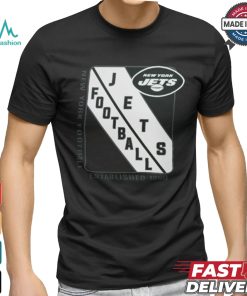 Starter Green New York Jets Shield T Shirt