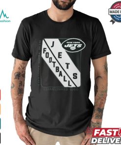 Starter Green New York Jets Shield T Shirt