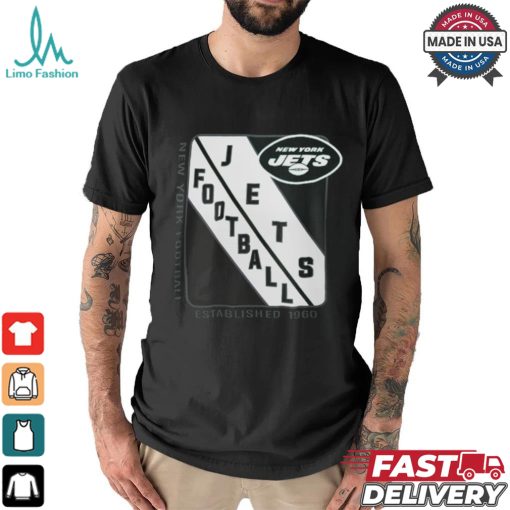Starter Green New York Jets Shield T Shirt