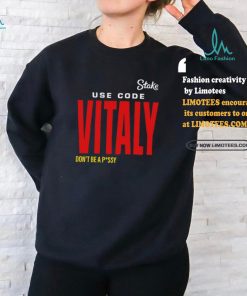 State Use Code Vitaly Don't Be Pussy Shirt