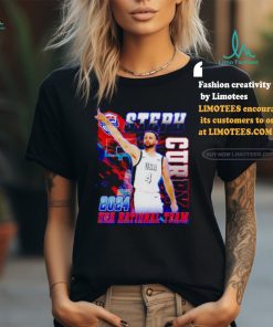 Steph Curry 2024 Paris Olympics USA Basketball National Team shirt