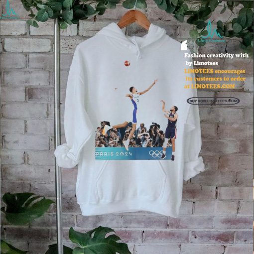Stephen Curry Keldon Johnson Chef Curry Paris 2024 Shirt